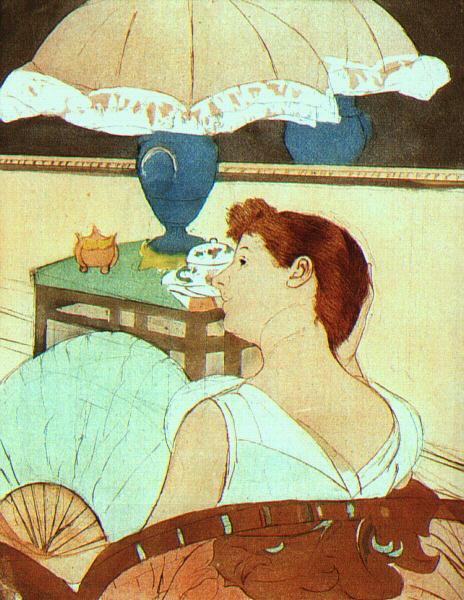Mary Cassatt The Lamp China oil painting art